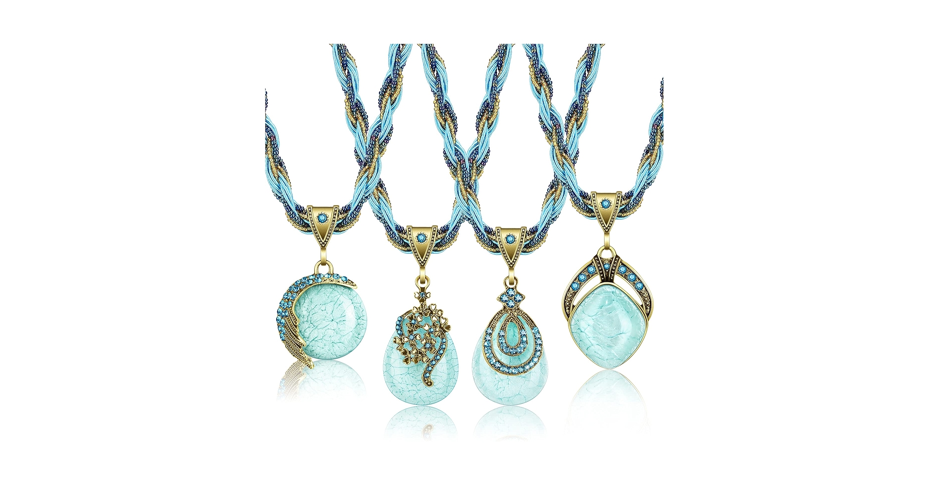 アクセサリー Vintage Jewelry Turquoise Necklace il_1080xN.2981187271_ombf.jpg
